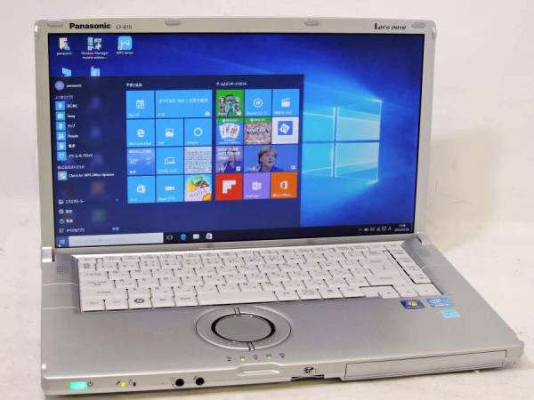 15.6型松下CF-B10TW/Win10+Office二世代i3/4G/250G無線DtoD税無