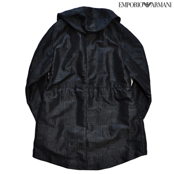 □新品27万 ARMANI アルマーニ 最高級 ミリタリーデザインコート