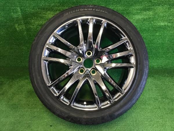 ★三重発 レクサス LS 純正 19×8 245/45/19 メッキ 4本セット