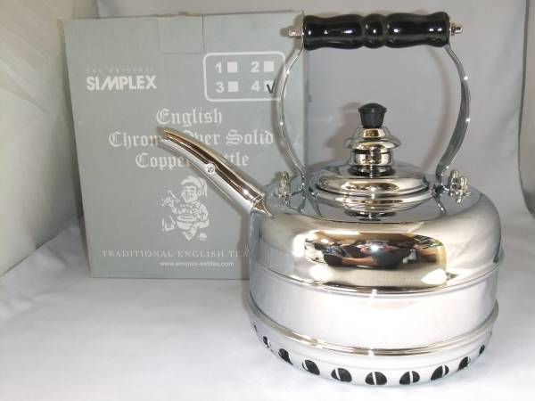 未使用 SIMPLEX/シンプレックス ケトル クローム/コイル 4 SIMPLEX 未使用 SIMPLEX/シンプレックス ケトル クローム/コイル 4 SIMPLEX