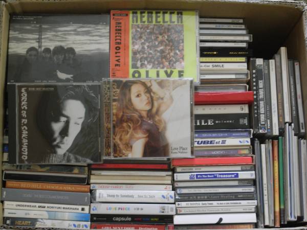 邦楽CDアルバム 大量200枚セット 忌野清志郎 坂本龍一 西野カナ