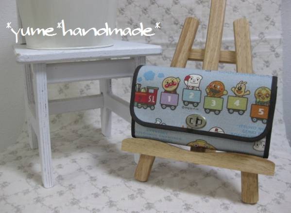 *ハンドメイド*アンパンマン*Wファスナー長財布*3way可*バッグ*