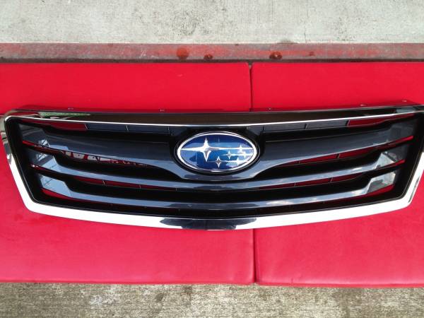 BRアウトバック前期フロントグリル（ブラック）