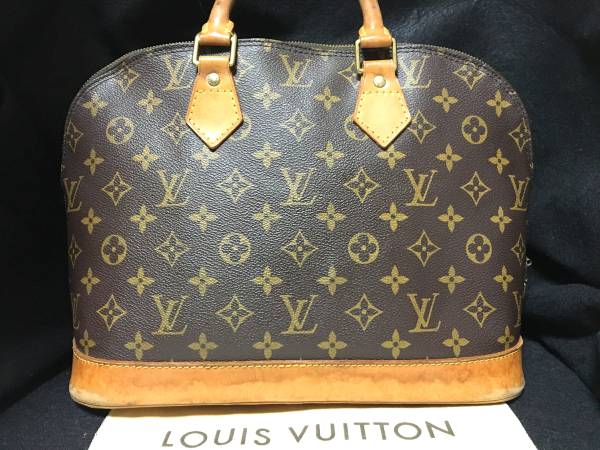 良品 ルイヴィトン モノグラム アルマ ハンドバッグ 1円～