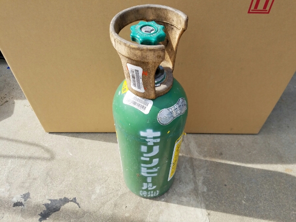 液化炭酸ガスボンベ 5kg ガス無 5kg キリンビール ミドボン 5kg 液化