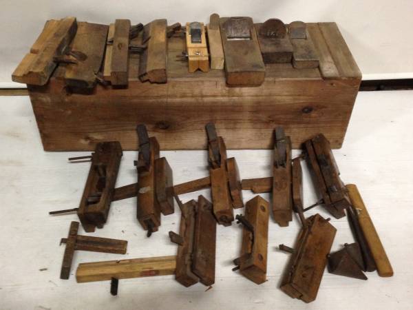 ■古い 鉋 かんな 在銘 いろいろ 19本 大工道具 まとめて■ハ5