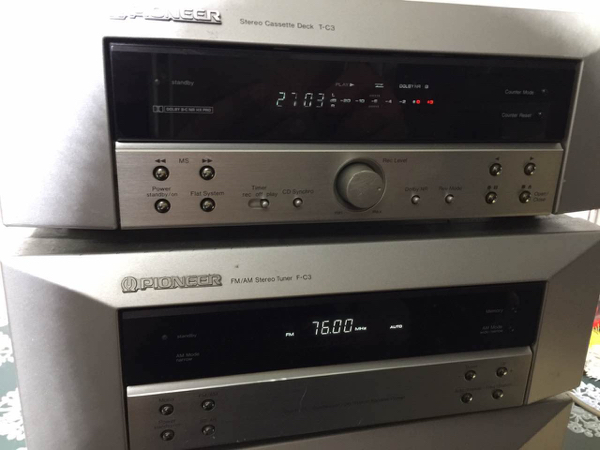 オーディオ機器 Pioneer ミニコンポセット F-C3 PD-C3 A-C3 パイオニア