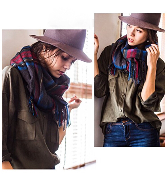 【新品タグ付】カシミア100% 大判ストール ジョンストンズ 送無!