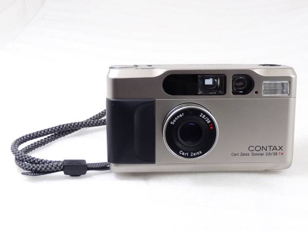 完動品！CONTAX T2 T2 CONTAX コンタックス チタンシルバー 【公式通販】