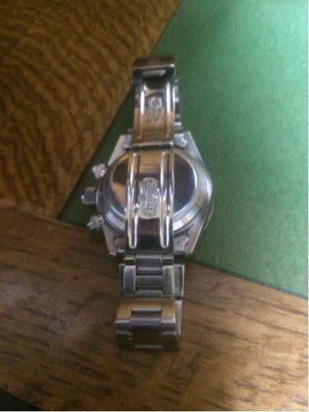 ポールニューマン黒文字盤