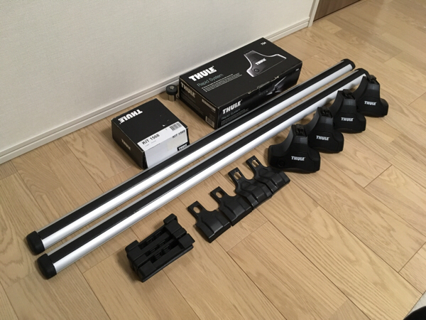 THULE スーリー キャリア 754+861+1568 ウィッシュ H21/4- ZGE系