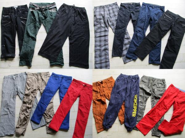 ●メンズ古着ワーク・カーゴ・チノパンツ福袋30点セットSML●124