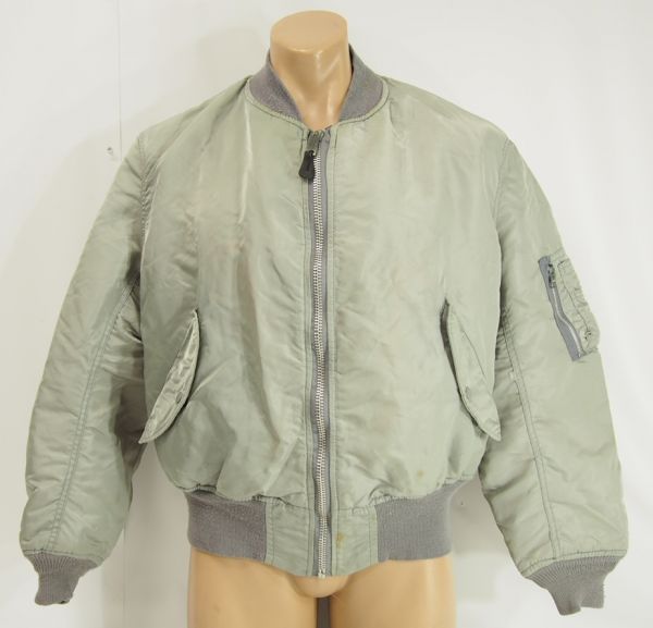 3046E 米国製 ALPHA アルファ MA-1 フライトジャケット 大きいXL