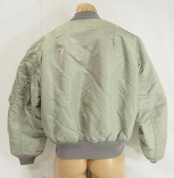 3046E 米国製 ALPHA アルファ MA-1 フライトジャケット 大きいXL