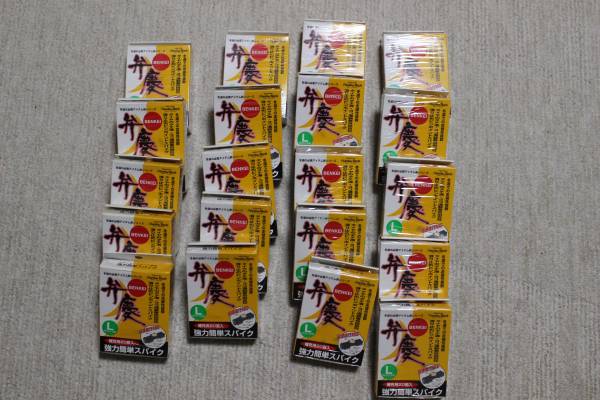 南部テック　弁慶Lサイズ　簡易スパイク　20箱４００本　未開封