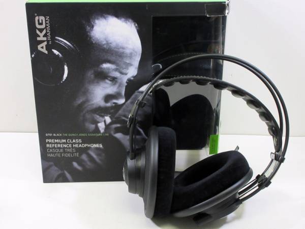 52●AKG ヘッドホン　Q701 RI0416-1 ヘッドホン】Q701 BLACK【AKG】 52○AKG ヘッドホン Q701 RI0416-1