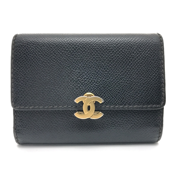 □198384シャネル CHANEL カードケース 名刺入れ ココマーク