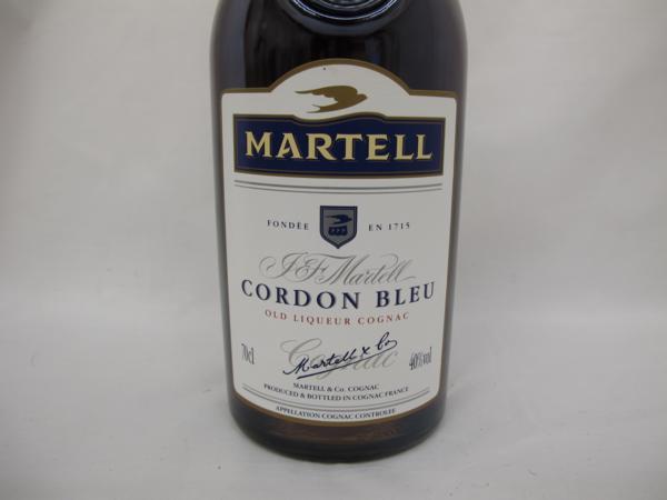 古酒 MARTELL マーテル CORDON BLEU コルドンブルー 箱付 H6866