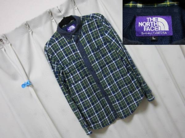 The North face ×nanamica チェックネルシャツ L /ナナミカ