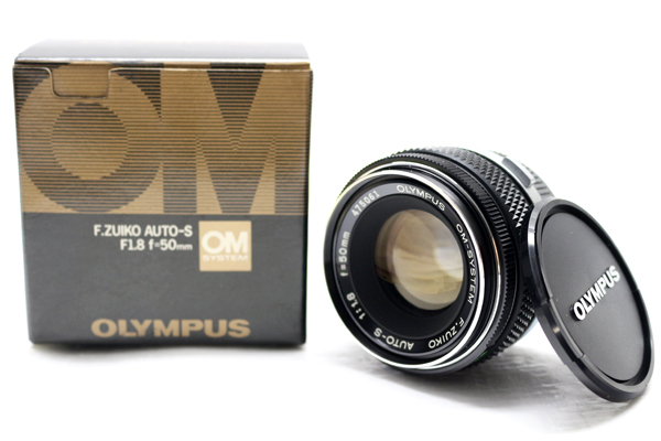 ▼新品 OLYMPUS オリンパス OM-SYSTEM F.ZUIKO AUTO-S f1.8 50mm