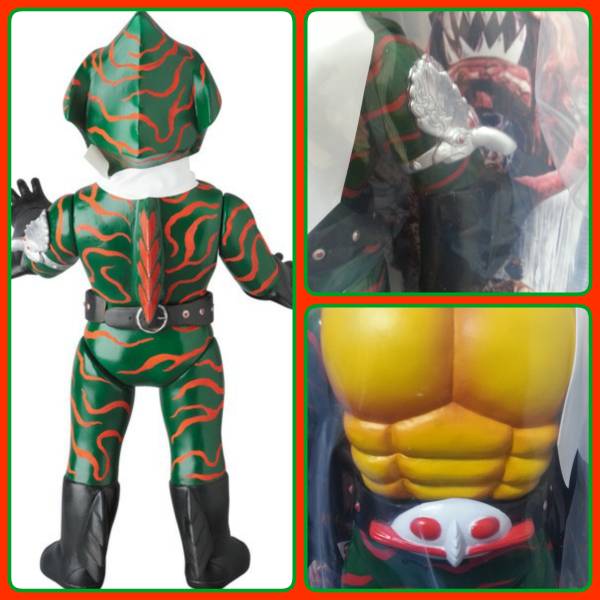 メディコムトイ×東映レトロソフビ☆仮面ライダーアマゾン