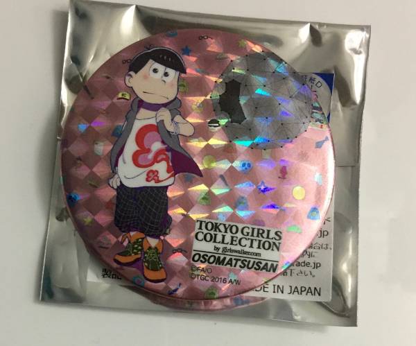 ☆新品 松の市 TGC【おそ松】缶バッジ 激レア おそ松さん☆