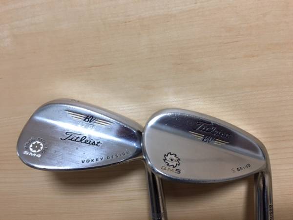 タイトリスト ボーケイ SM4 52° ＆ SM5 Sグラインド 58° スポーツ
