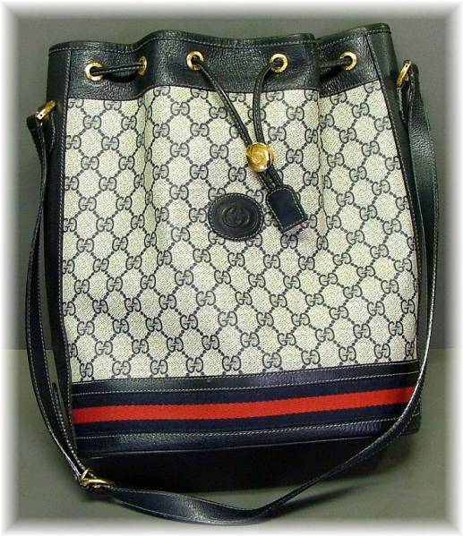 ★GUCCI★グッチ★バケツ型トートバッグ★中古美品★レザー★