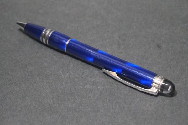 美品 廃盤モンブラン スターウォーカー クールブルー 付属品完備25614