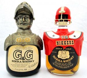 新品ニッカG&G武士甲冑ボトルキャップ ニッカ G&GのYahoo