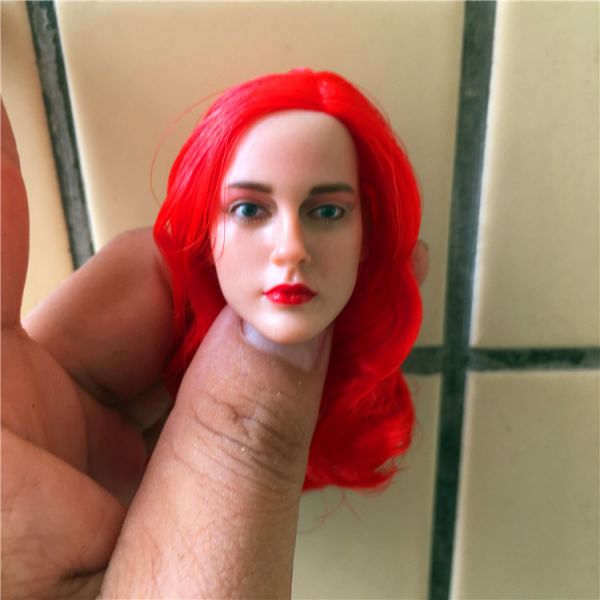 国内発送 1/6 BELET BT015 レッドヘア 美人ヘッド