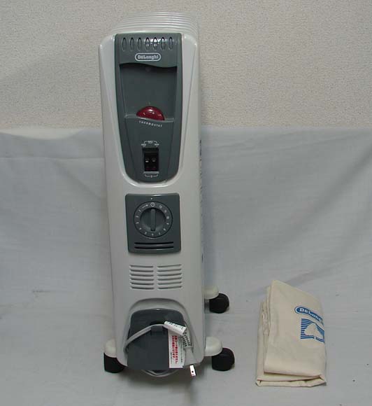 Delonghi/デロンギ HR650812TF オイルヒーター 1200W 中古