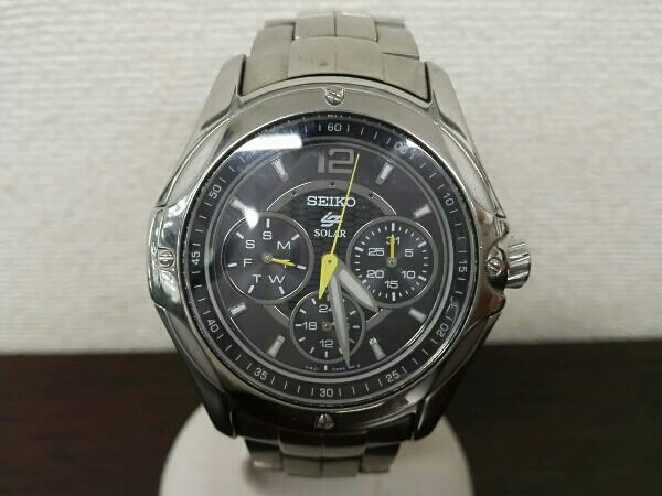 SEIKO セイコー イグニッション 佐藤琢磨 V14J-0AX0 ソーラー セイコー