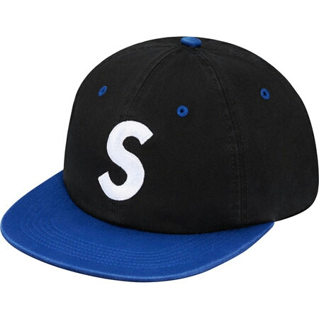 Supreme 2 Tone Washed S Logo Cap 16ss Black 黒 キャップ 帽子