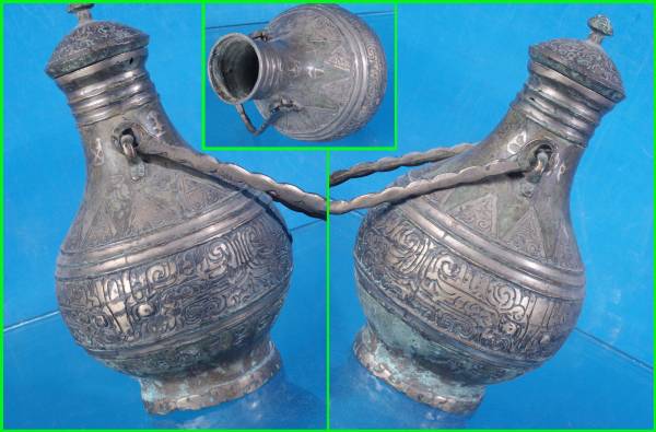 骨董市仕入れ品　貴重！中国西周　青銅器　状態良好　出土品