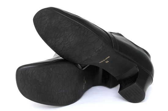 カムイウォーターマッサージ 卑弥呼 レザー パンプス 23 黒