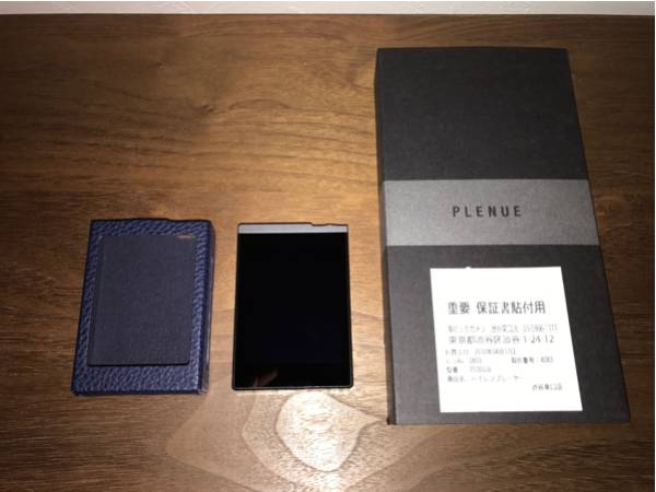 COWON PLENUE PD-32G-SB 専用ケース付き ハイレゾプレーヤー PLENUE D