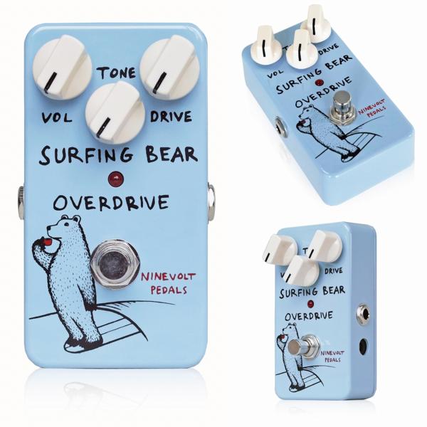 [1円スタート] NINEVOLT PEDALS SURFING BEAR OVERDRIVE /a25471