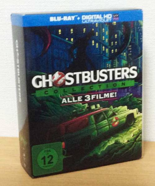 ゴーストバスターズ(POPARTスチールブック)ⅠⅡ2016 3作ボックス