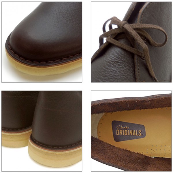 CLARKS/クラークス■デザートブーツ/Brown Leather/US8/26cm