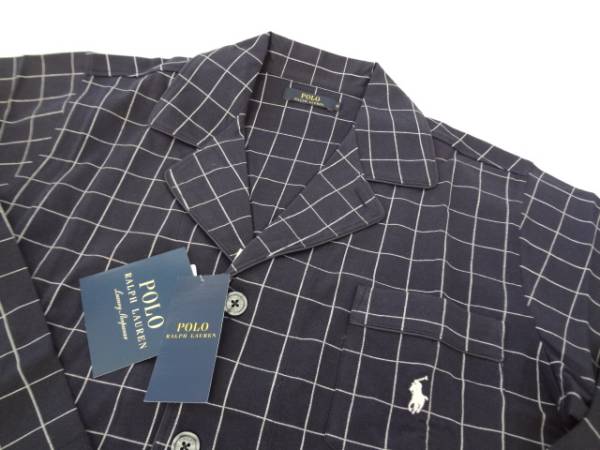■012即決■ ラルフローレン新品長袖パジャマ13　サイズM