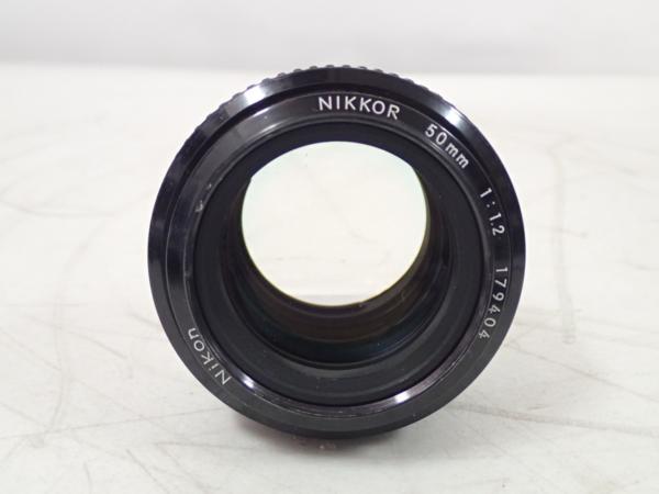 NIKON　単焦点 レンズ　Nikkor　50mm　F1.2 ⇔ 492DF-6
