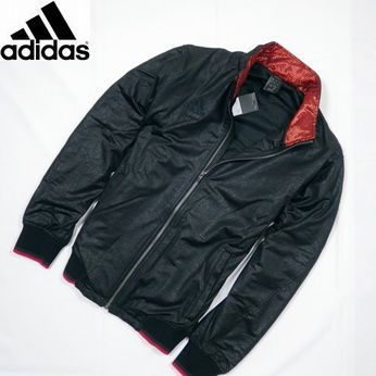 新品◆アディダス プロフェッショナル グラウンドコート 黒 M