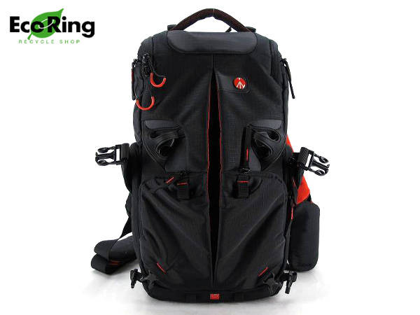 1円美品 マンフロット Manfrotto カメラ リュックサック 黒AK953