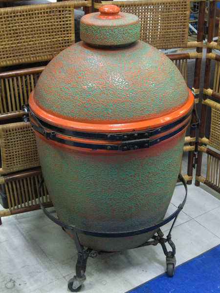 業務用◆希少　大黒ムシカマド　蒸し釜　焼き芋　焼き芋器 大黒ムシカマド 衣浦焼 BBQかまどポット 釜焼き芋 インペリアルの入札