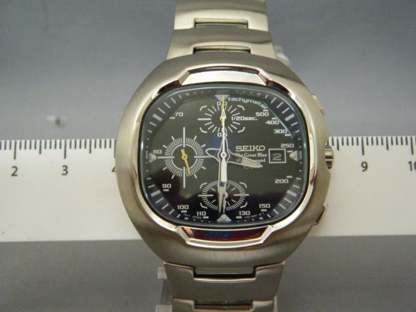 セイコー 海外モデル 紳士用クォーツ クロノグラフ SND007P1
