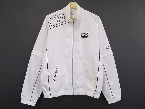 CUTTER&BUCK カッターアンドバック 2WAYジャケット 白 fu1612a