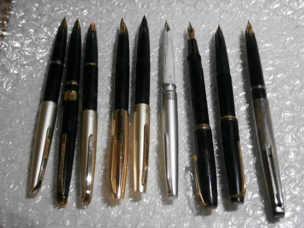 PILOT、PLATINUM、SAILOR 万年筆 8本 動作未確認ジャンクの通販｜www