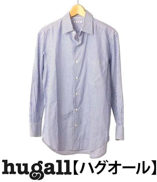 美品 ロロピアーナ SIZE 40(M) ストライプ コットンシャツ