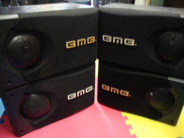BMB スピーカー CS-X21R 4台(L2台 R2台) カラオケ 【○611】 カラオケ